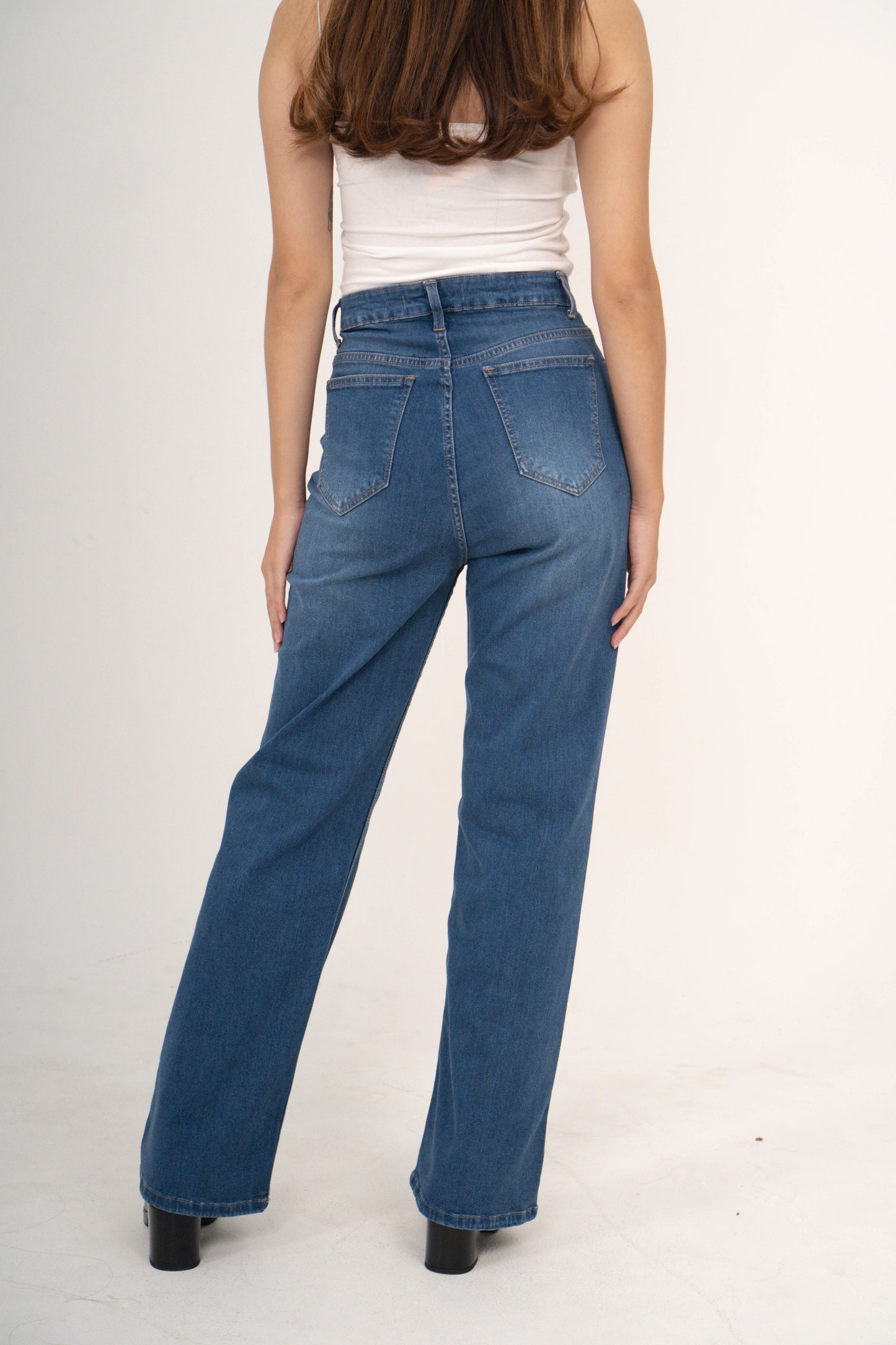 CARLA - 32307 EMMA FLARE DENIM PANT