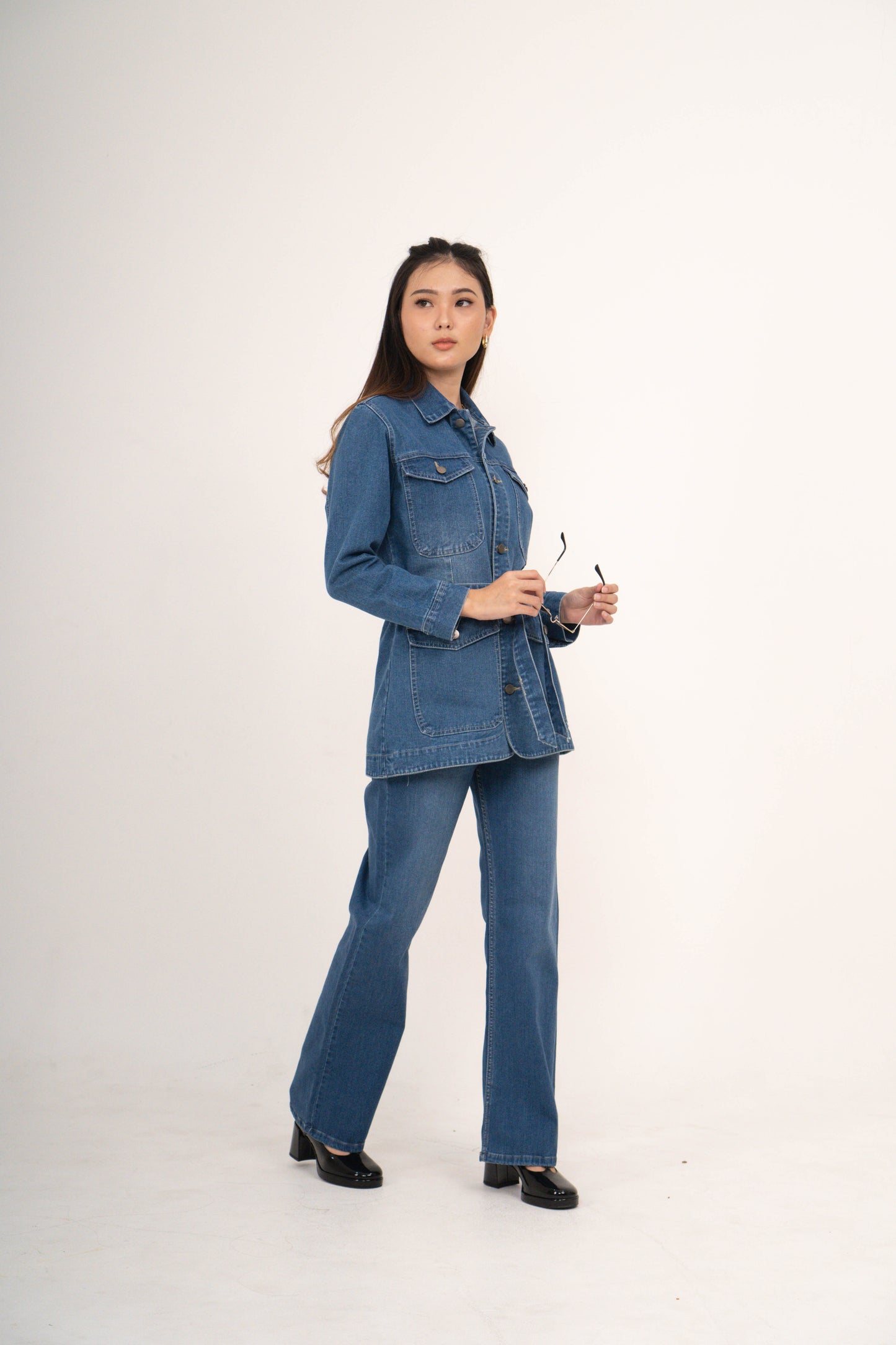 CARLA - ENA JACKET/ OUTER LENGAN PANJANG DENIM