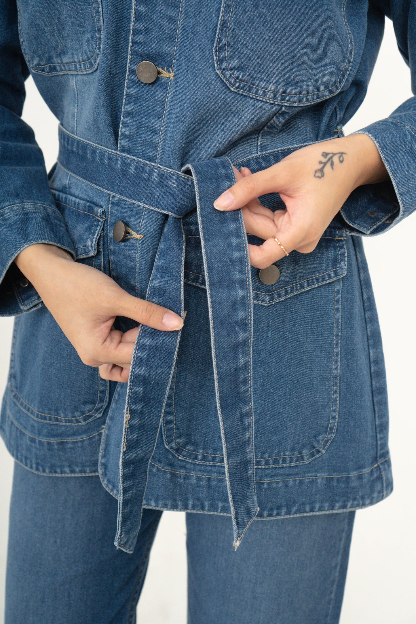 CARLA - ENA JACKET/ OUTER LENGAN PANJANG DENIM