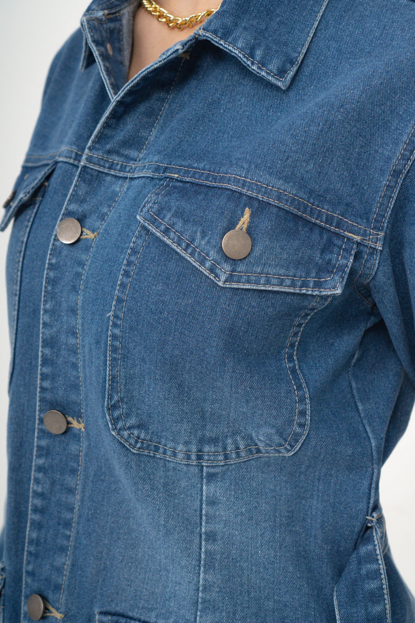 CARLA - ENA JACKET/ OUTER LENGAN PANJANG DENIM