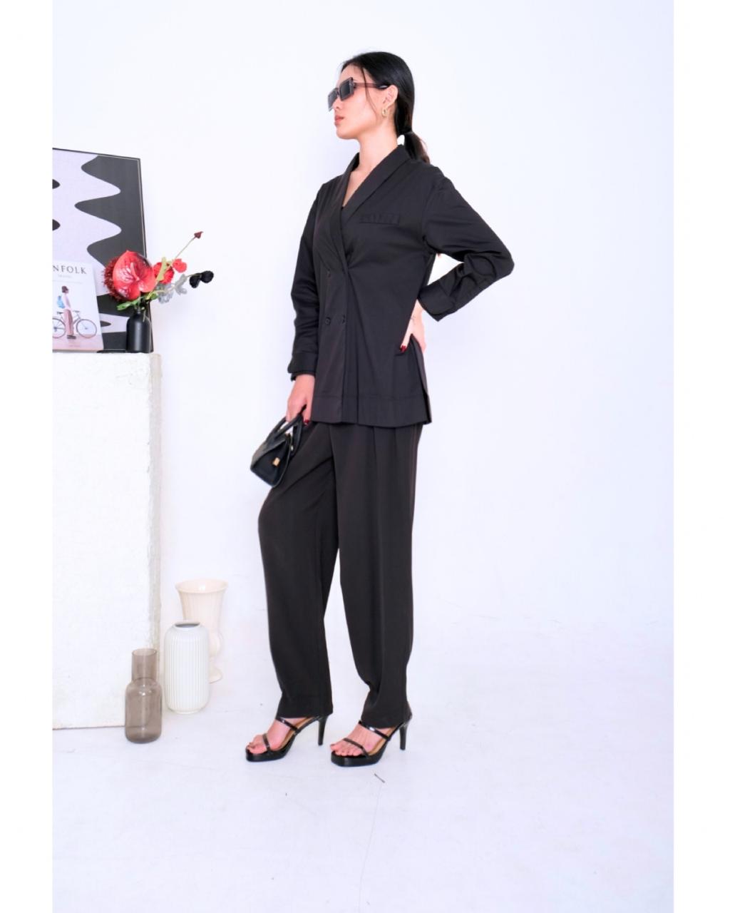 CARLA - GRISELDA BLOUSE / ATASAN LENGAN PANJANG KATUN