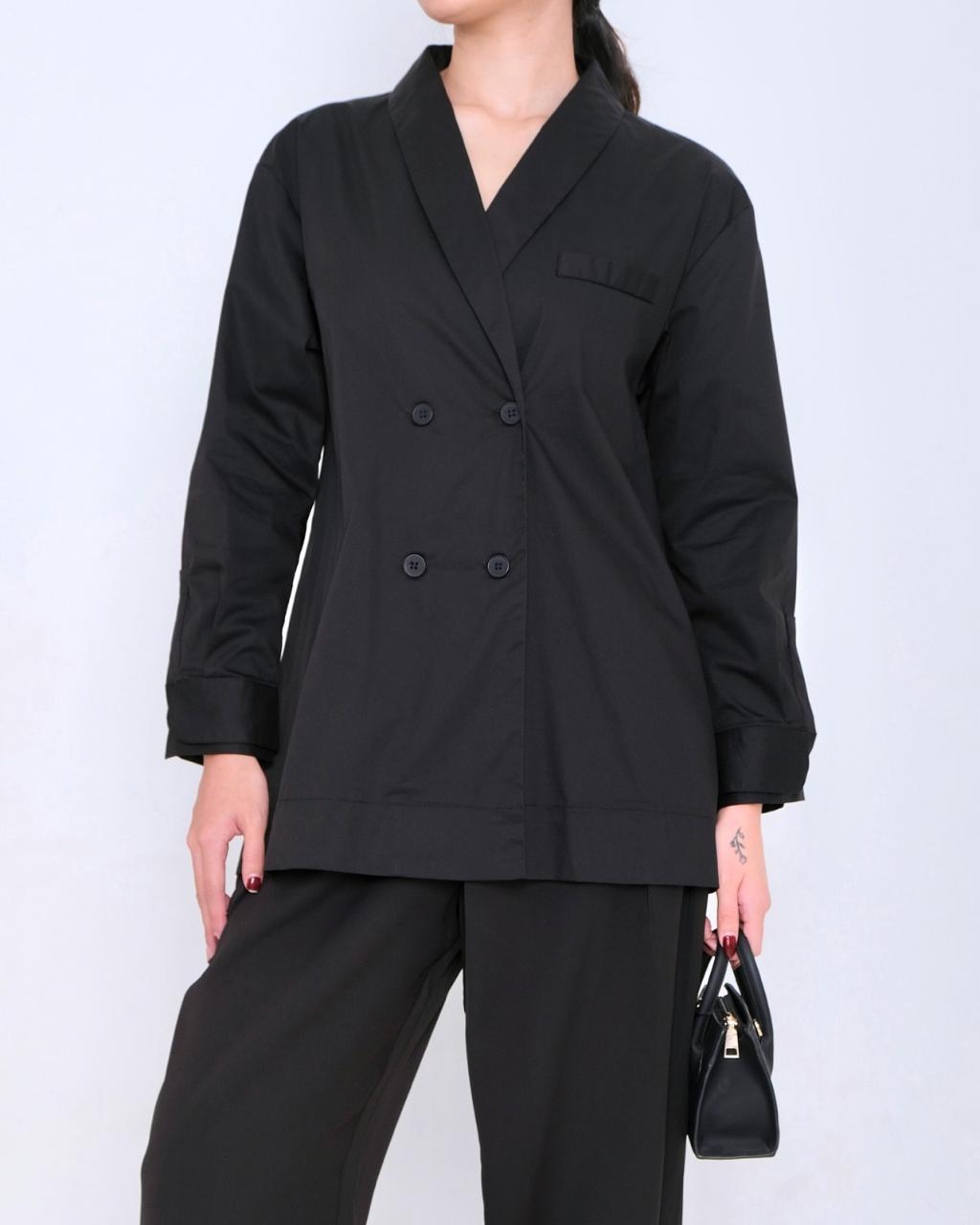 CARLA - GRISELDA BLOUSE / ATASAN LENGAN PANJANG KATUN