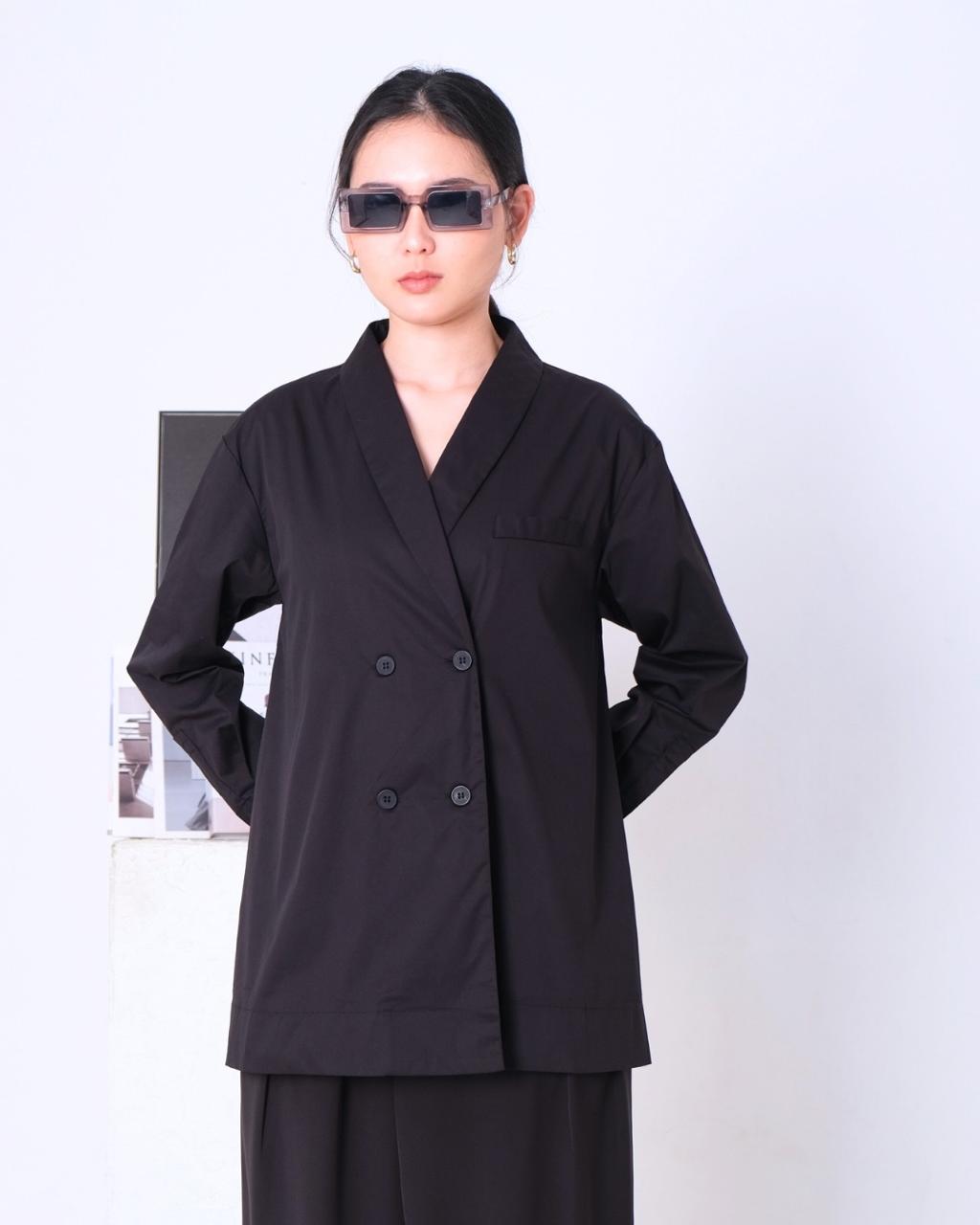 CARLA - GRISELDA BLOUSE / ATASAN LENGAN PANJANG KATUN