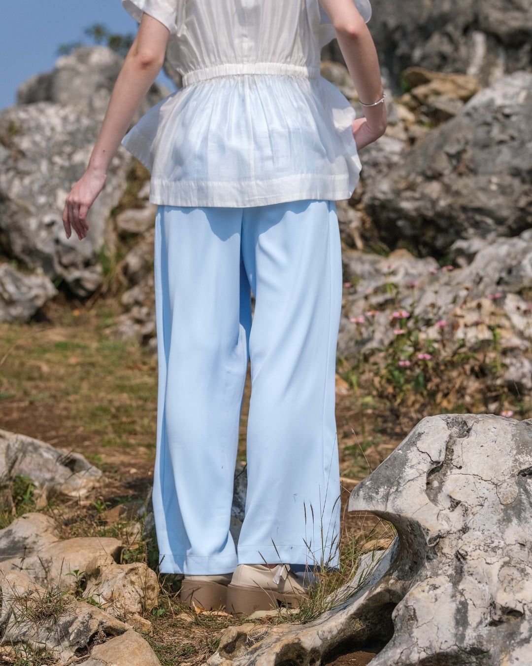 CARLA - HILARY FLARE PANT/ CELANA PANJANG KATUN POLYESTER