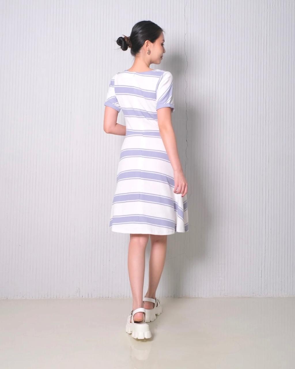 CARLA - ILENA SPANDEX DRESS / DRESS FLARE CASUAL