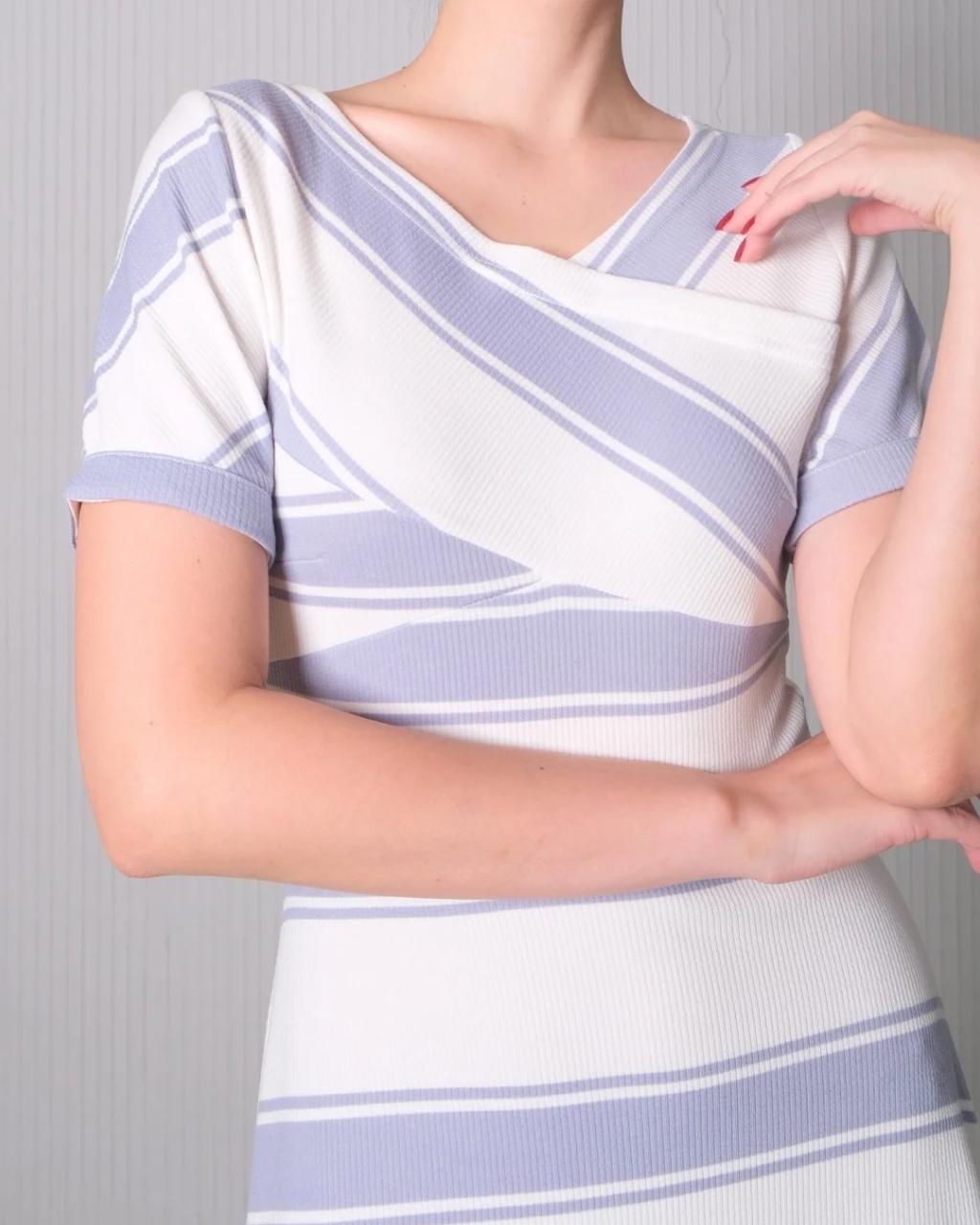 CARLA - ILENA SPANDEX DRESS / DRESS FLARE CASUAL