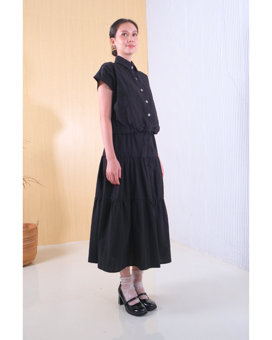 CARLA - IORA COTTON BLOUSE/ ATASAN BATWING WITH POCKET KATUN
