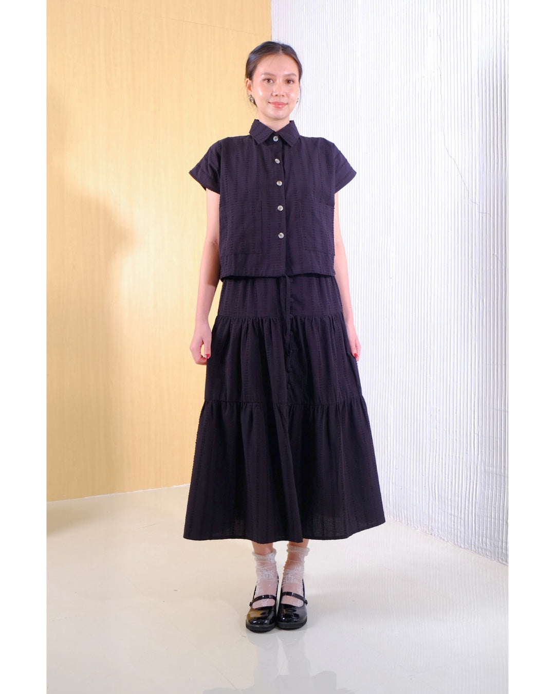 CARLA - IORA COTTON BLOUSE/ ATASAN BATWING WITH POCKET KATUN
