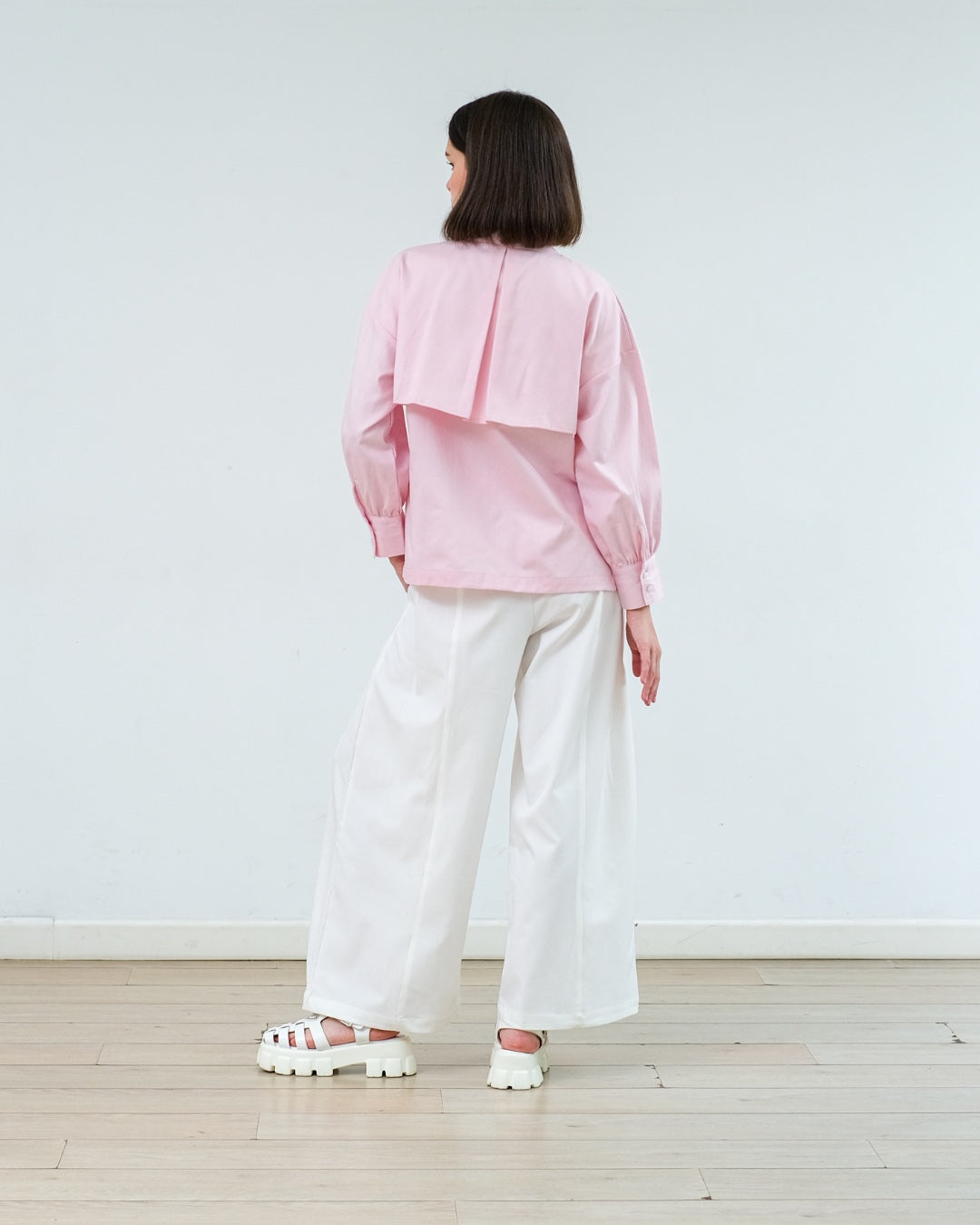 CARLA - JOYCE BLOUSE/ ATASAN LENGAN PANJANG LAYER DEPAN BAHAN TWIIL