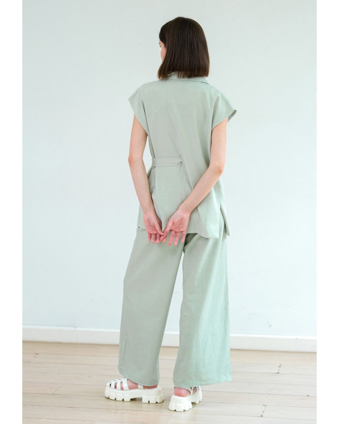 CARLA - JAMIE FLARE PANT/ CELANA FLARE BAHAN POLYESTER