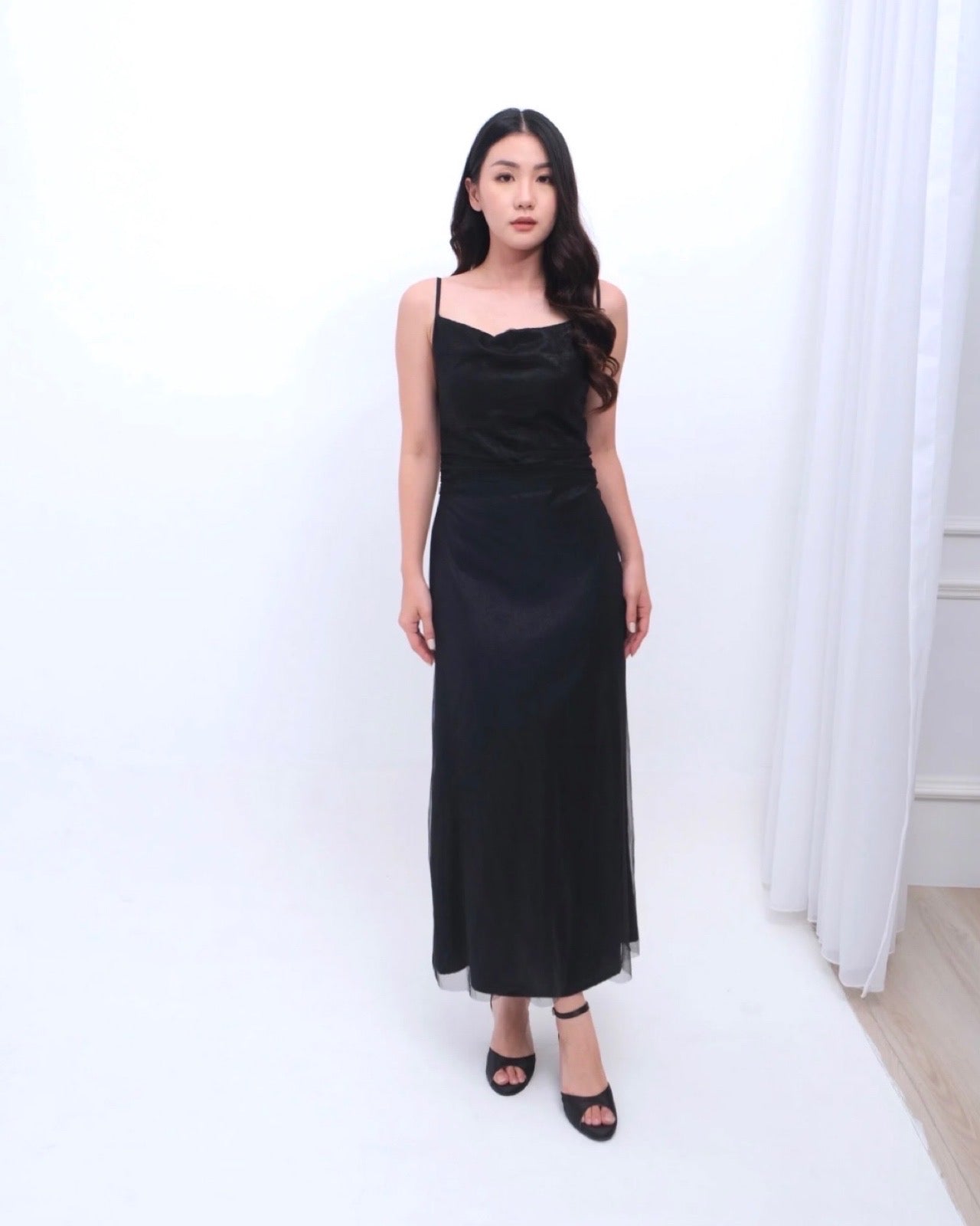 58088 LINDA DRESS TULE GLITER