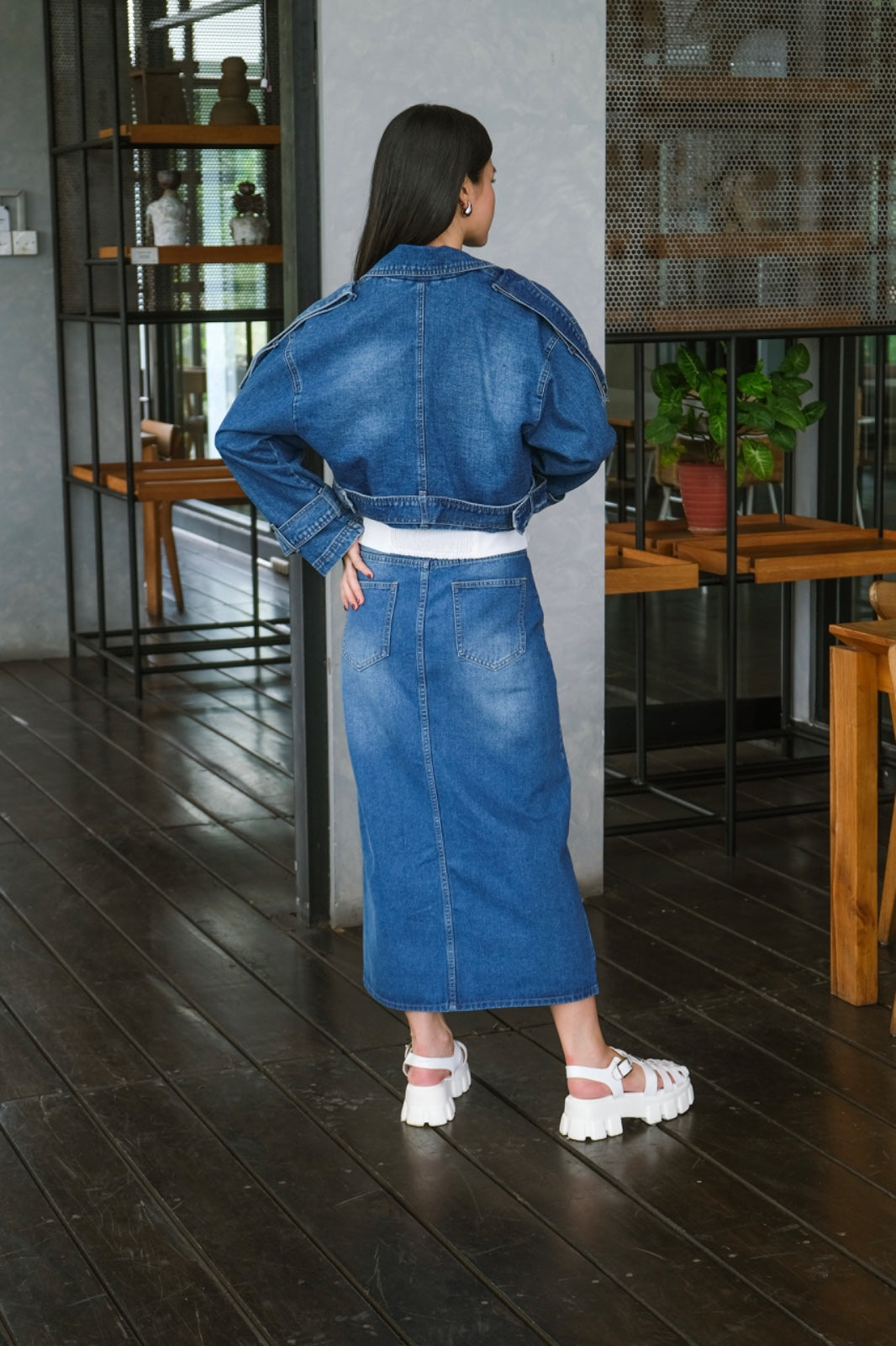 CARLA - BERYL DENIM SKIRT
