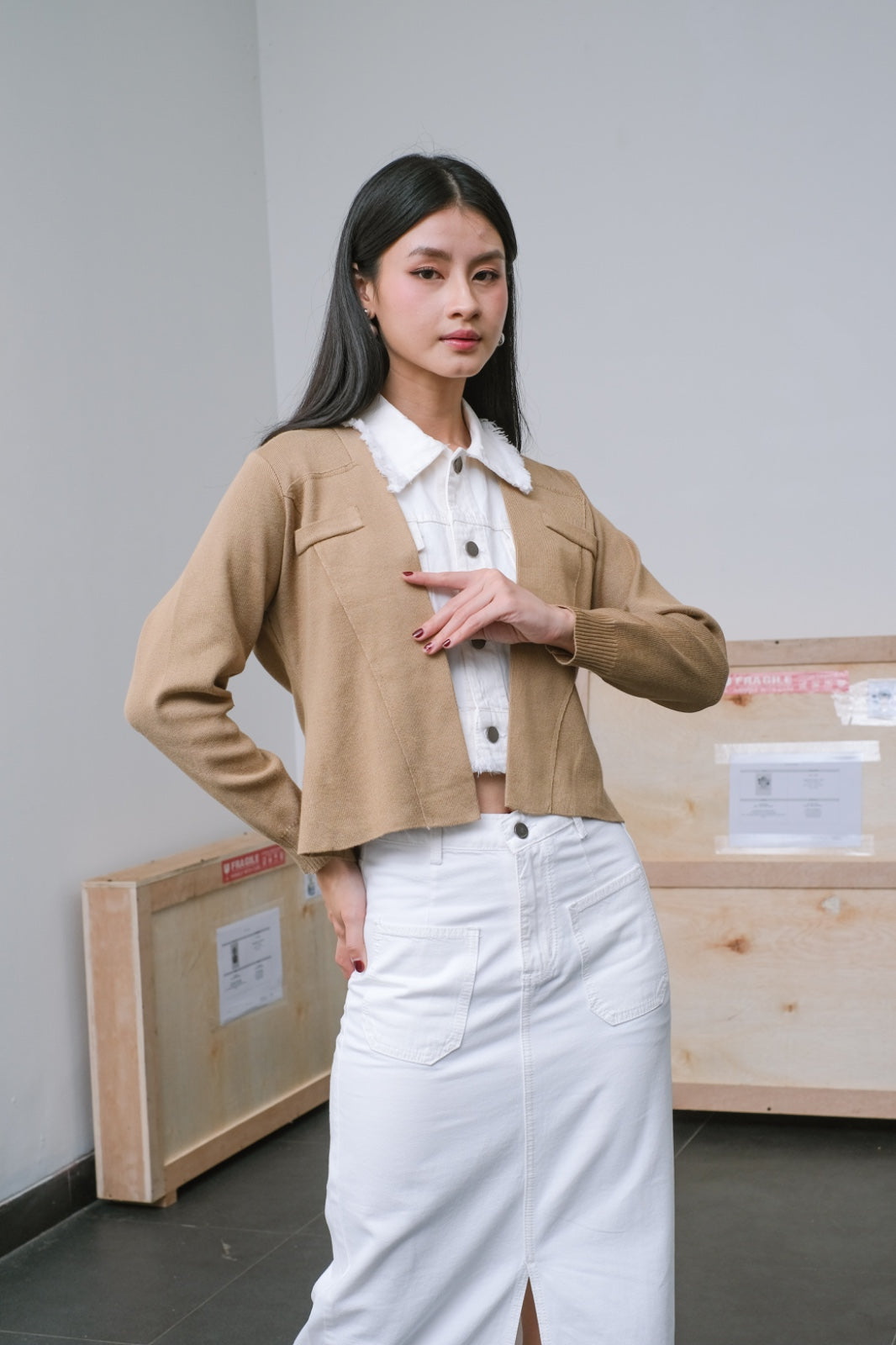 CARLA - BRICA KNIT CARDIGAN