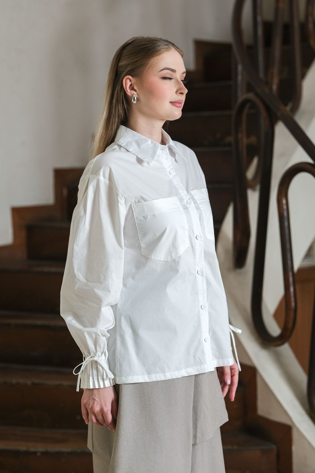 CARLA - 58108 COLIE COTTON BLOUSE