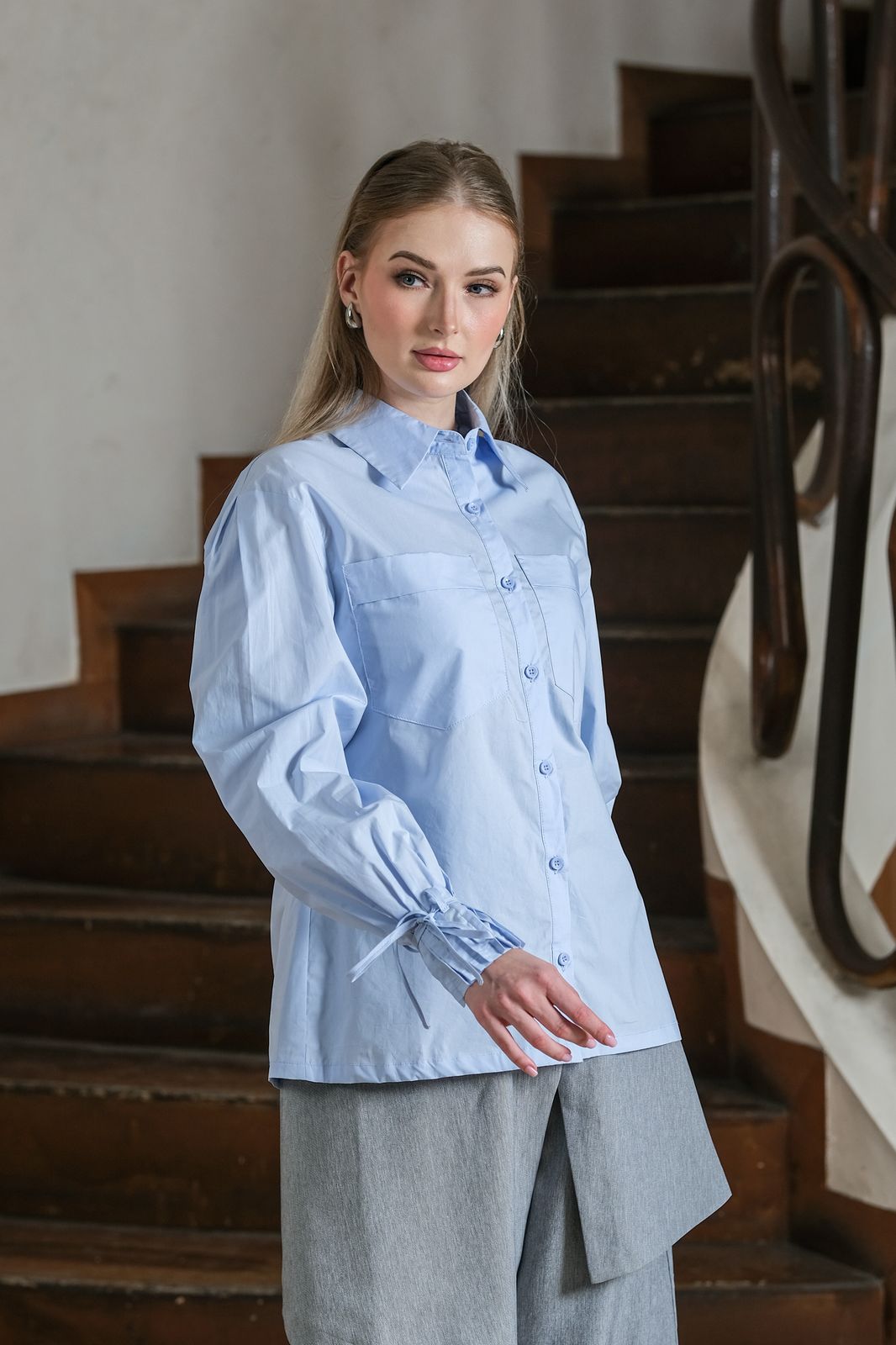 CARLA - 58108 COLIE COTTON BLOUSE