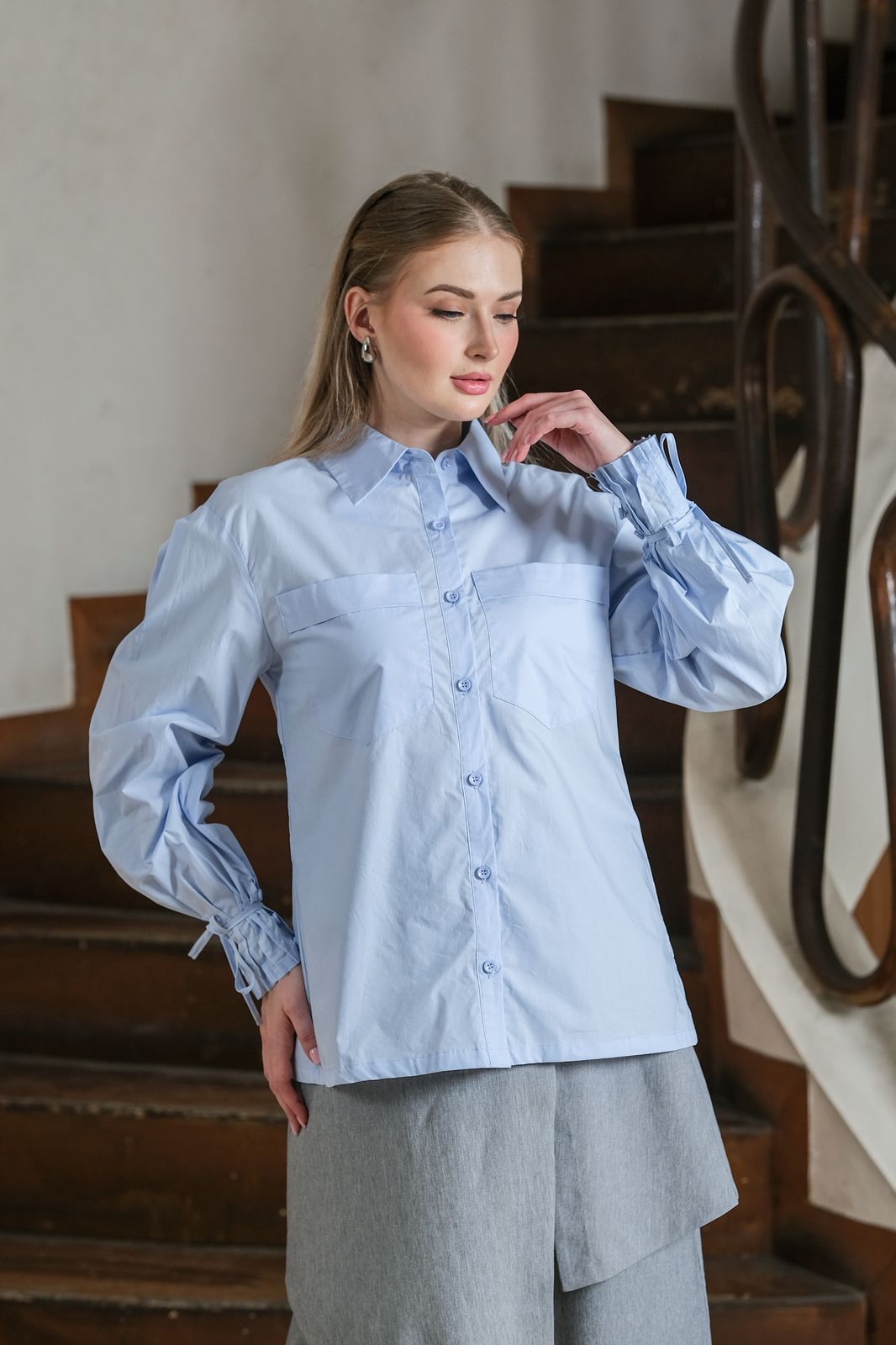 CARLA - 58108 COLIE COTTON BLOUSE