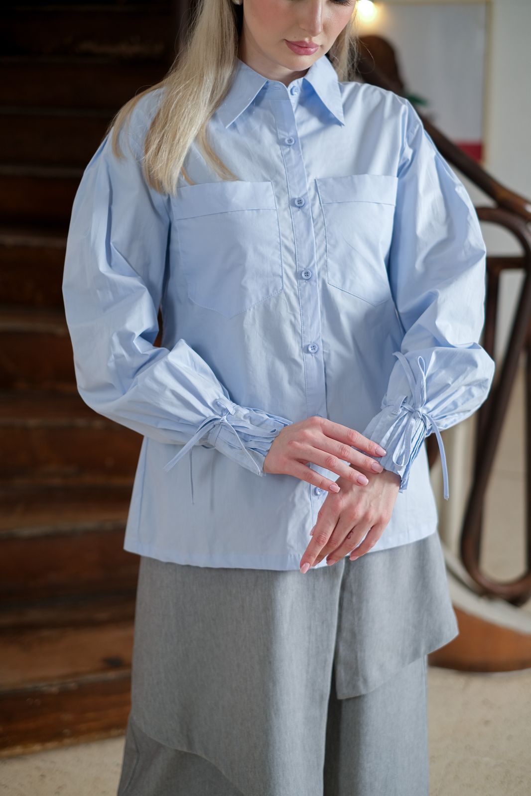 CARLA - 58108 COLIE COTTON BLOUSE