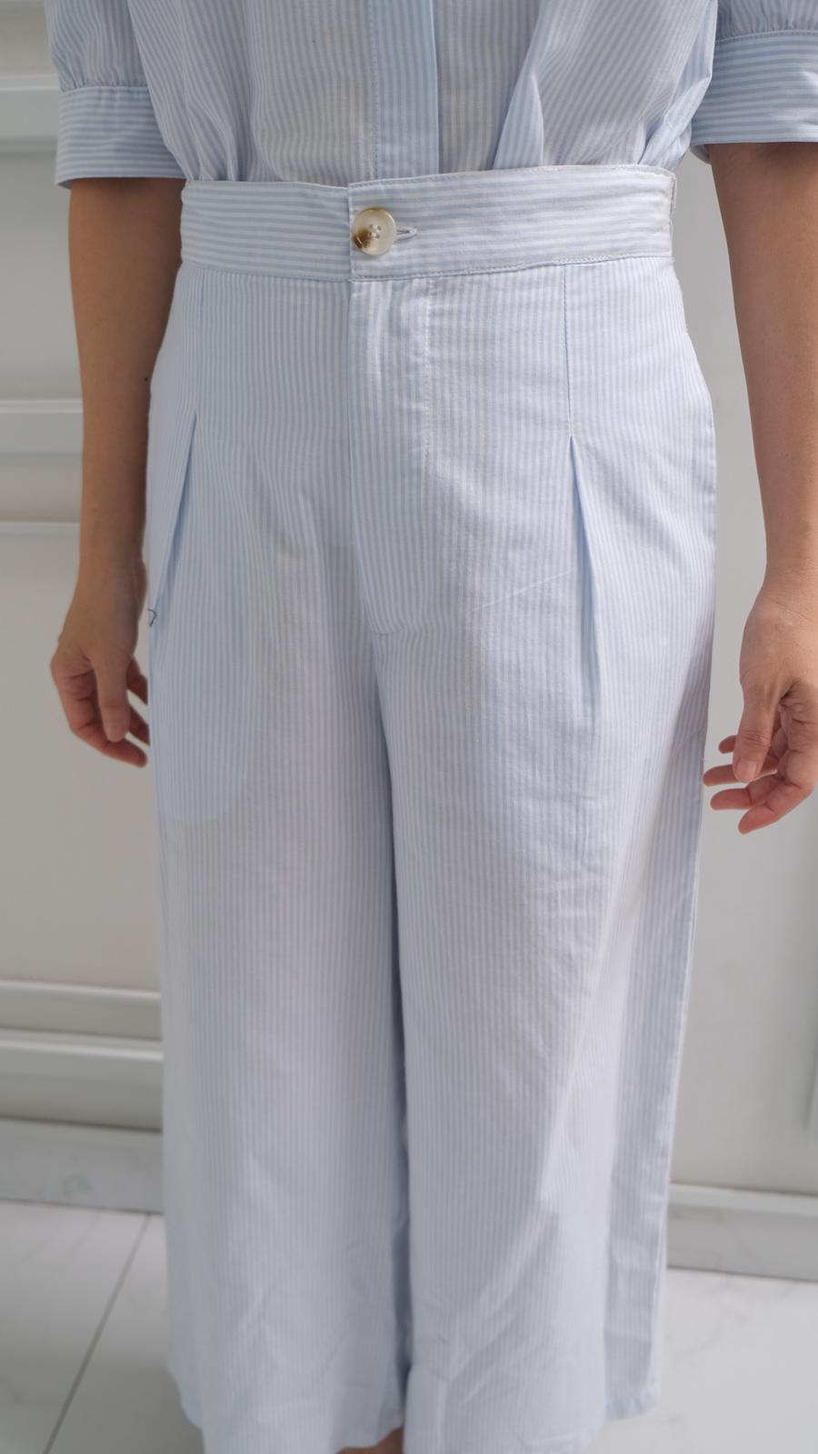 CARLA - 317446 JESICA STRIPE FLARE PANT