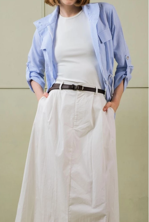 CARLA - 317470 FARIDA SKIRT WITH BELT