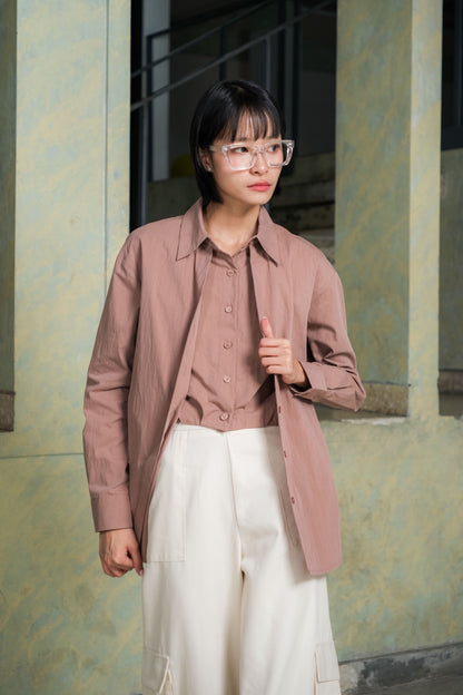 CARLA - 18045 IVA OVERSIZE BLOUSE WITH INNER