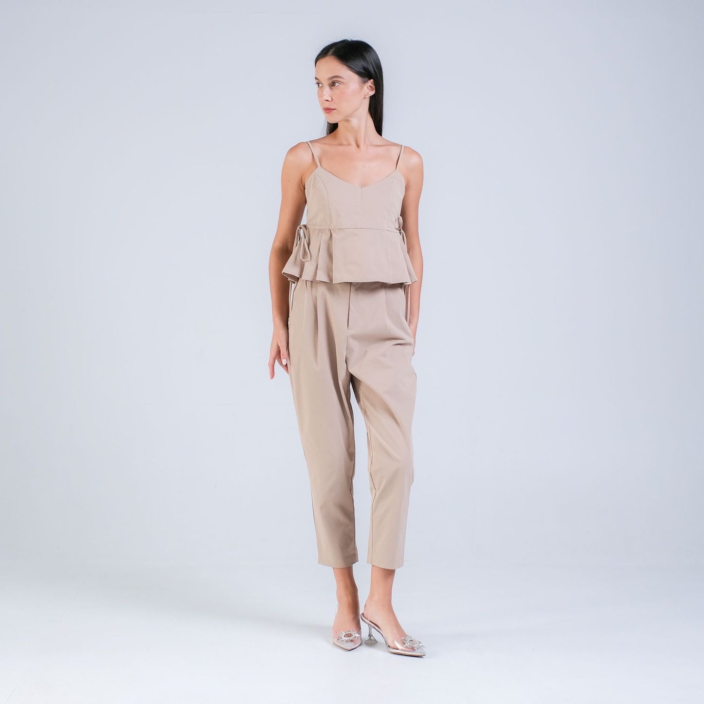 CARLA - 18099 CARRY PLITTED TANK TOP