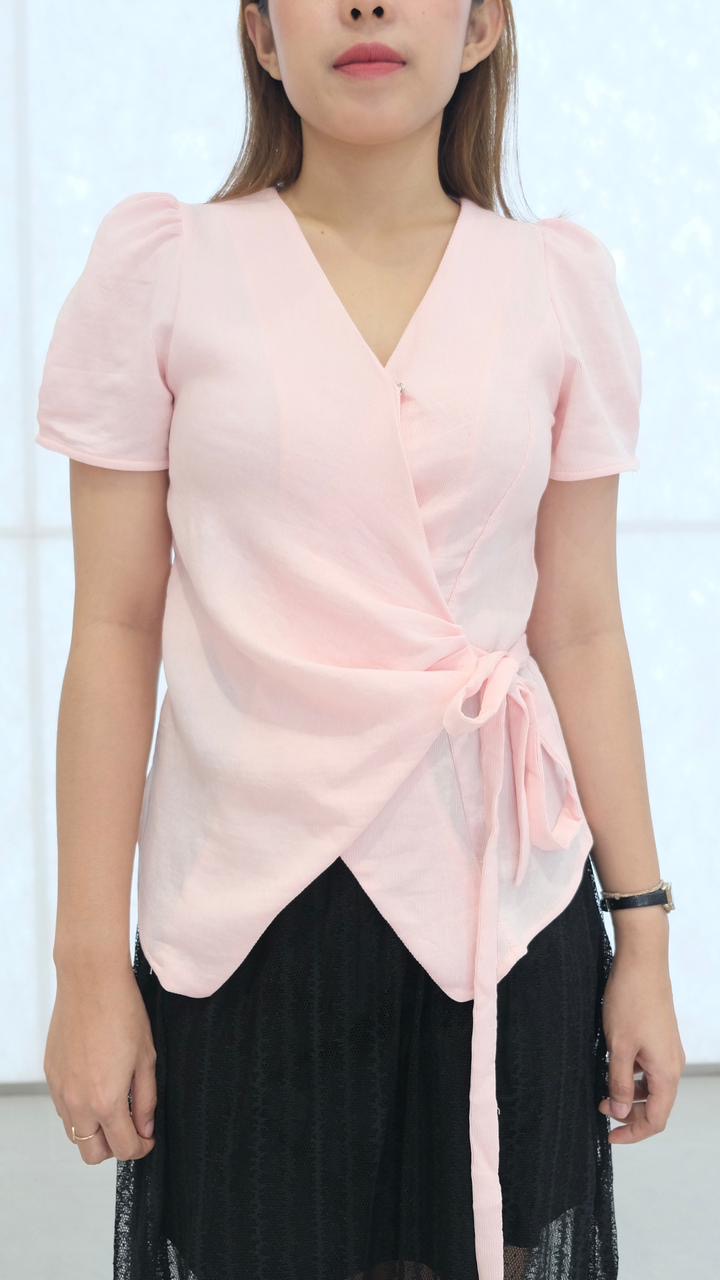 CARLA - 317449 ANGEL OVERLAP BLOUSE