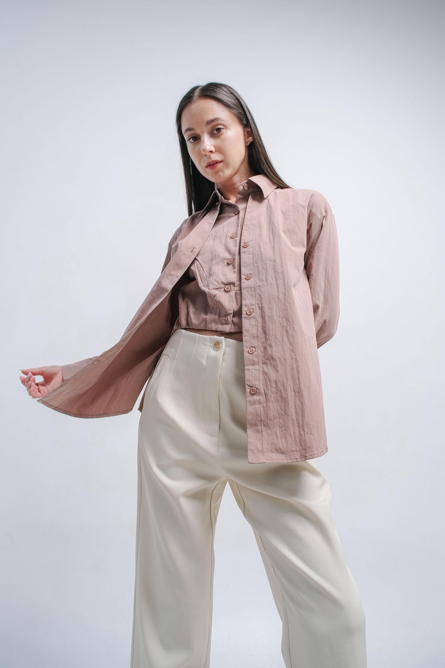 CARLA - 18045 IVA OVERSIZE BLOUSE WITH INNER