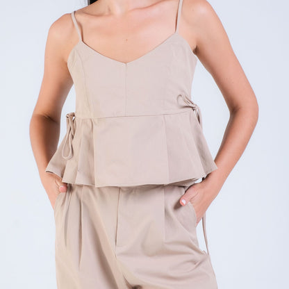 CARLA - 18099 CARRY PLITTED TANK TOP
