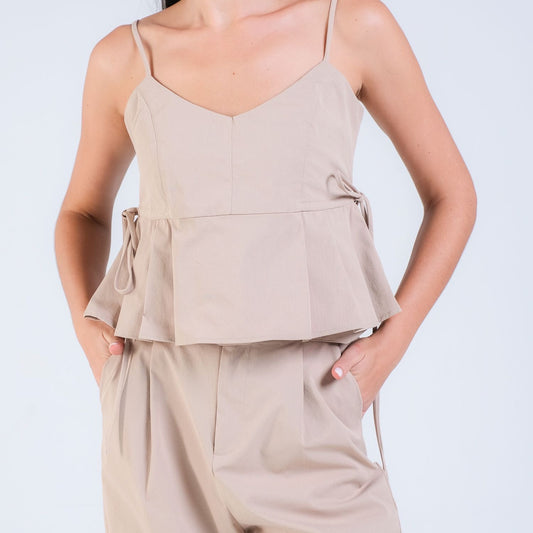 CARLA - 18099 CARRY PLITTED TANK TOP