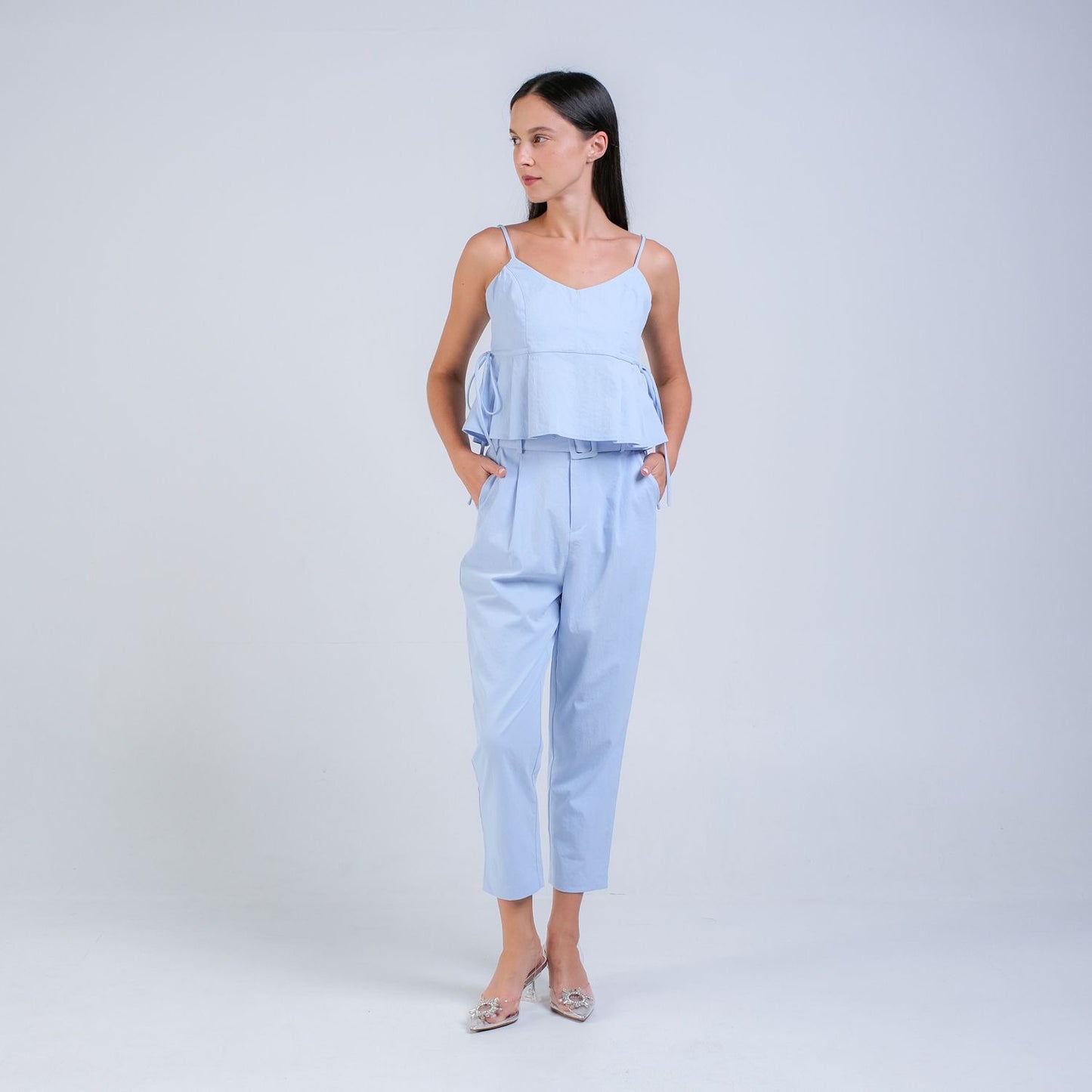 CARLA - 18099 CARRY PLITTED TANK TOP