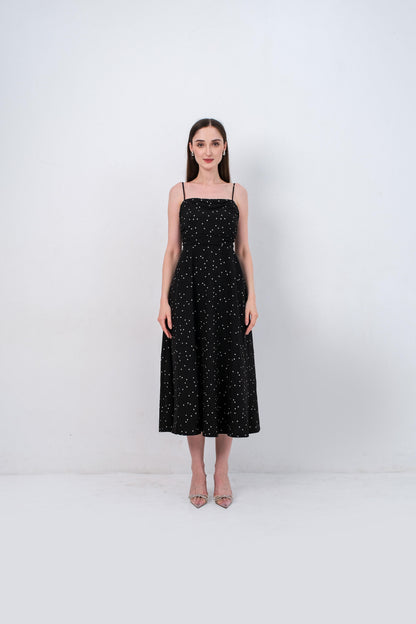CARLA - 18120 CARRY POLKADOT DRESS