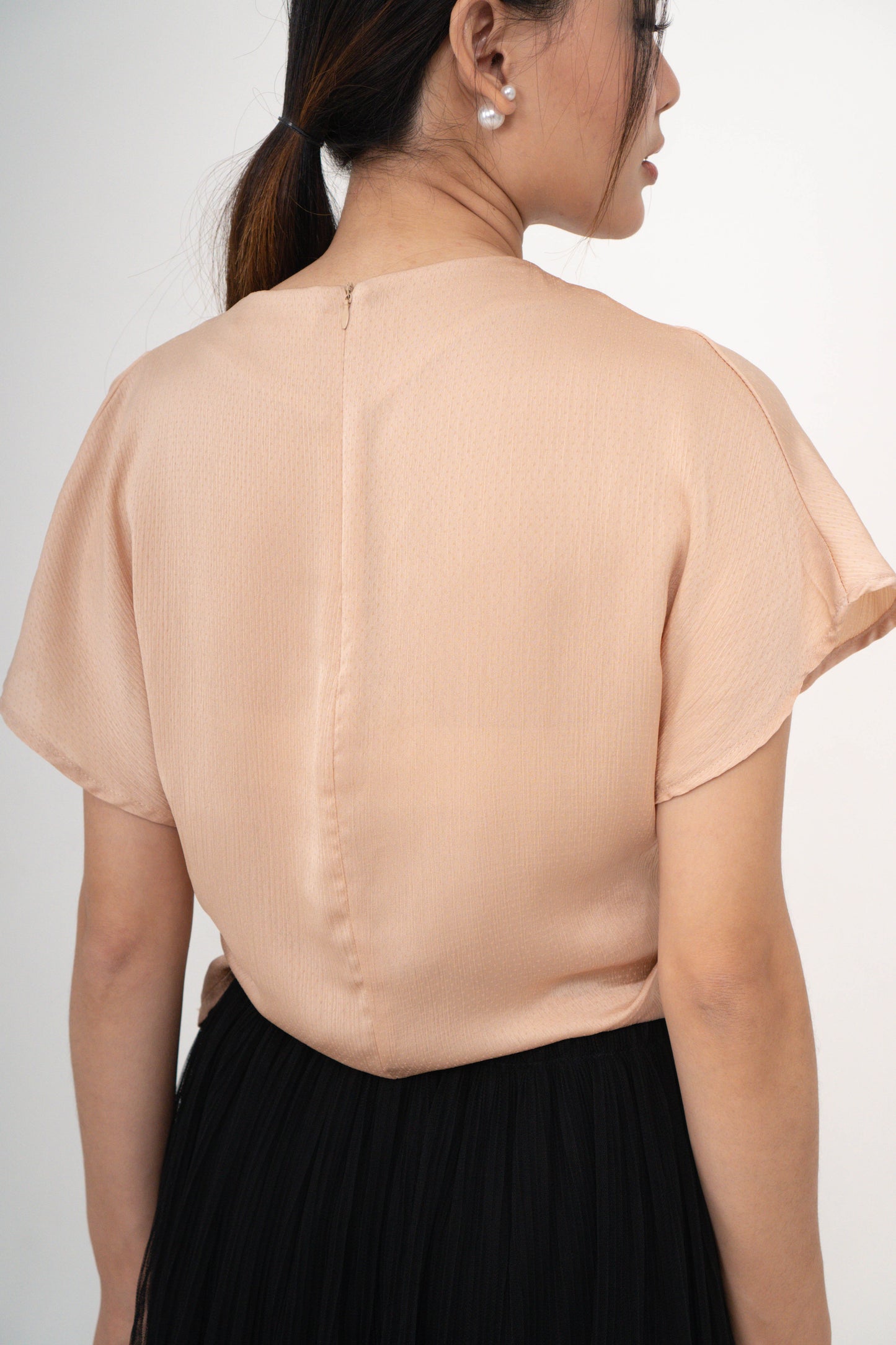 CARLA - EVA BLOUSE / ATASAN BATWING SATIN SILK