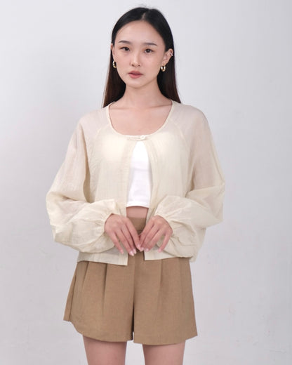 CARLA - IVANA COTTON SILK OUTER / OUTER LENGAN PANJANG BALON