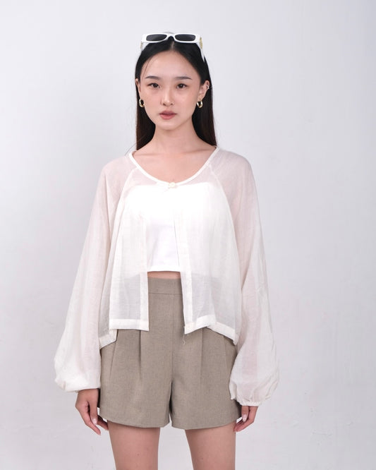 CARLA - IVANA COTTON SILK OUTER / OUTER LENGAN PANJANG BALON