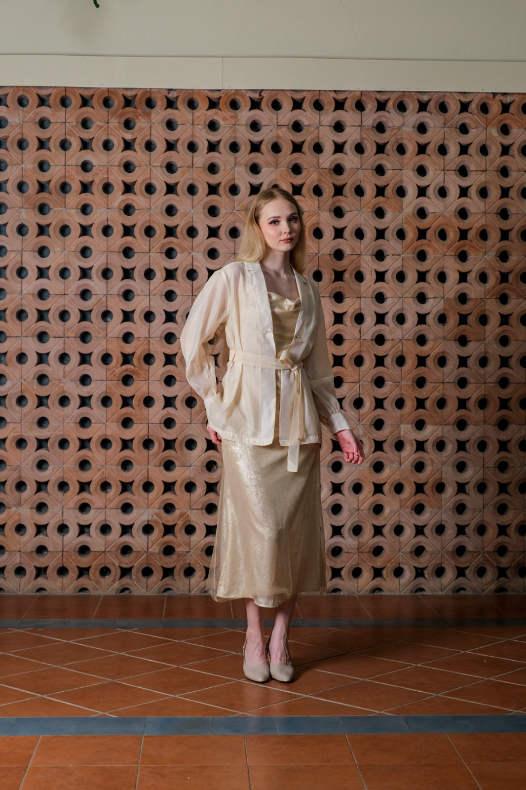 CARLA - BIRDY ORGANZA BLAZER ORGANZA
