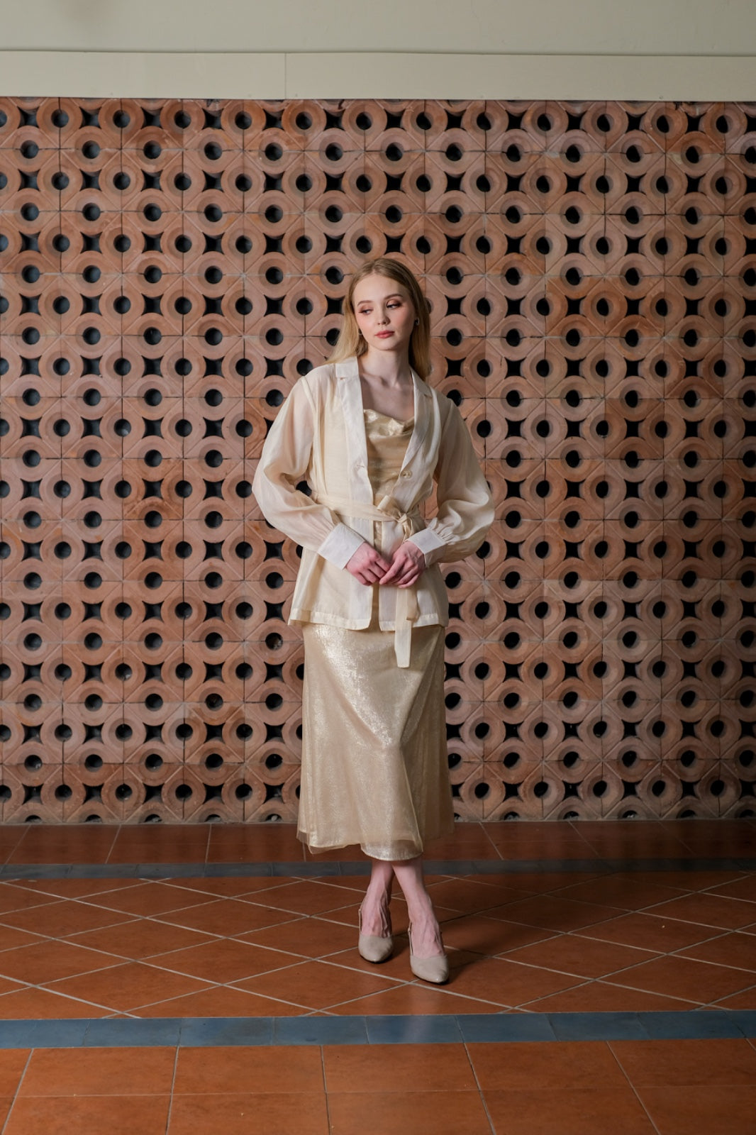 CARLA - BIRDY ORGANZA BLAZER ORGANZA