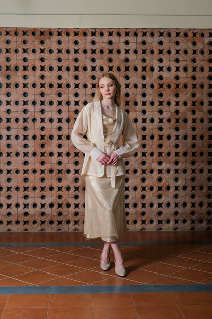 CARLA - BIRDY ORGANZA BLAZER ORGANZA