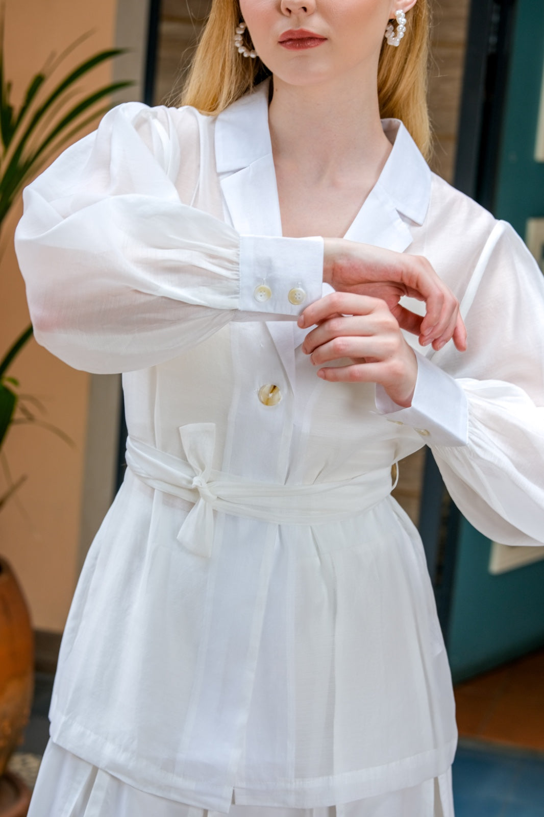 CARLA - BIRDY ORGANZA BLAZER ORGANZA