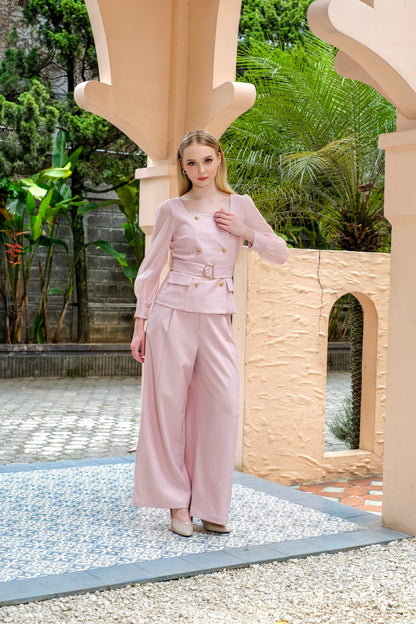 CARLA - CAMILA BLOUSE WITH BELT
