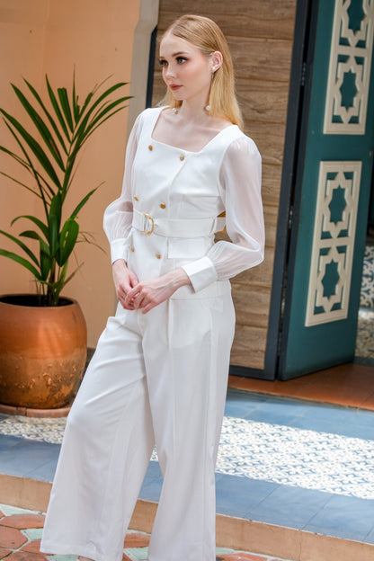 CARLA - CAMILA BLOUSE WITH BELT