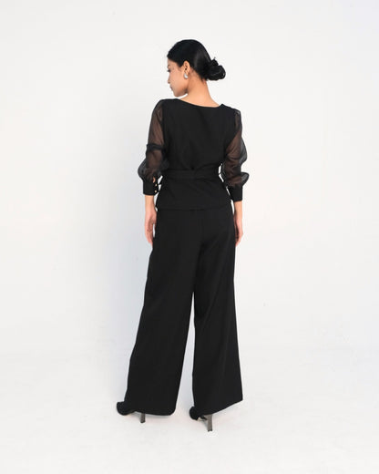 CARLA - CAMILA BLOUSE WITH BELT