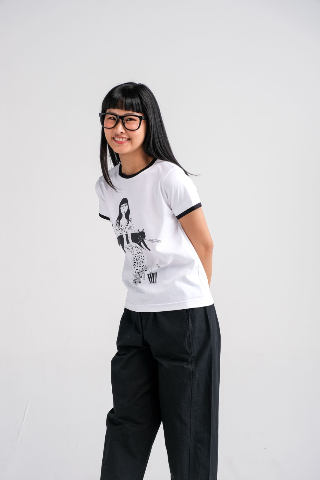 CEE - 317420 EMILY PRINT T-SHIRT