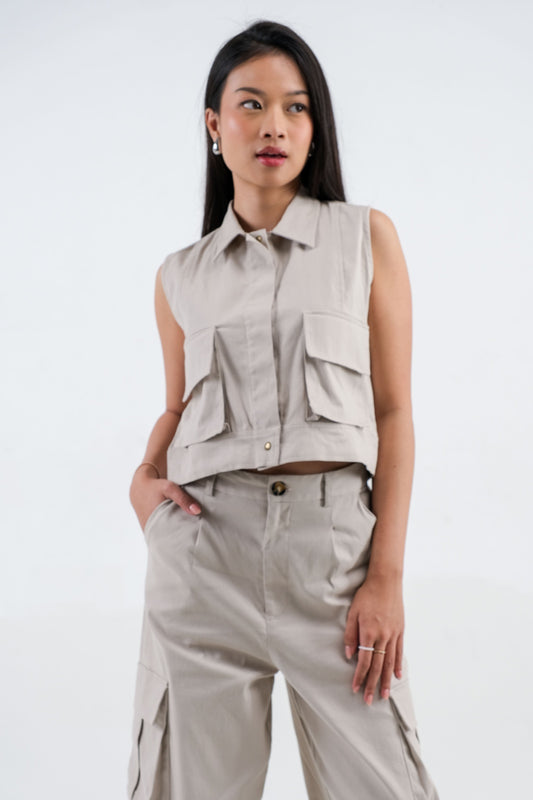 CEE - 317439 HELENA VEST BLOUSE