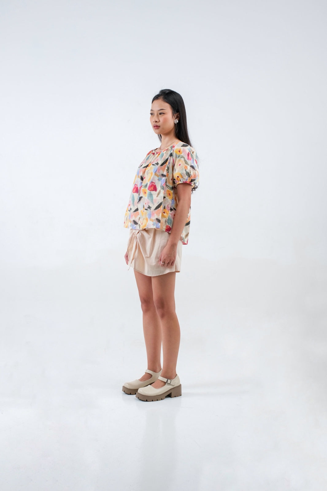 CEE - 317438 GAZEL SKORT WITH SCARF