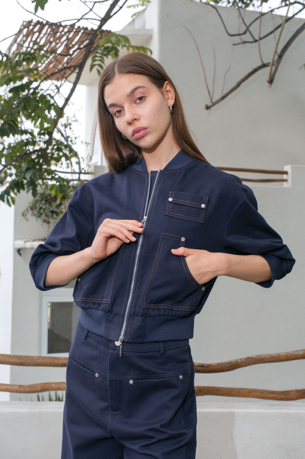 CARLA - 18015 HERDINA DENIM JACKET