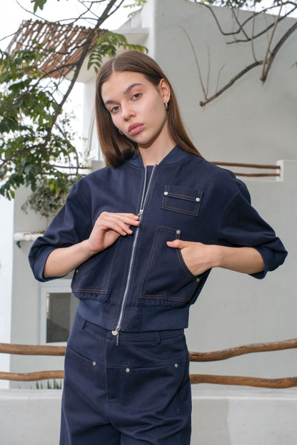 CARLA - 18015 HERDINA DENIM JACKET