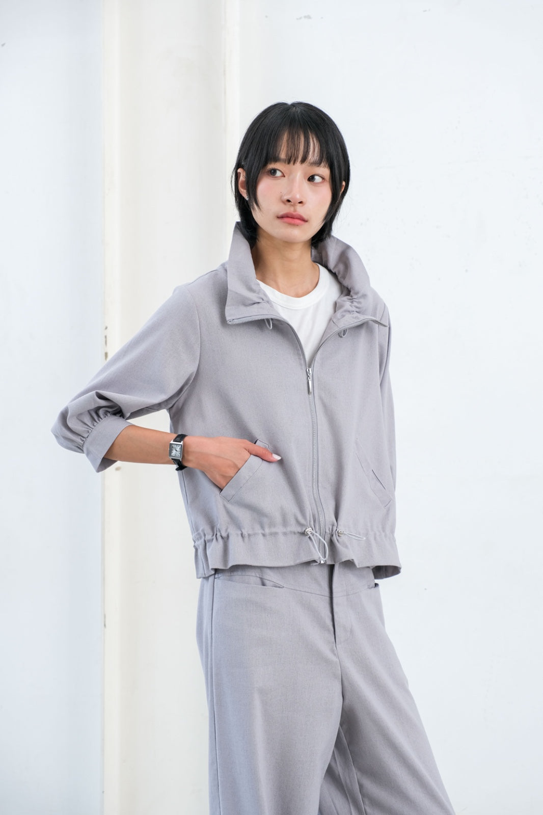 CARLA - 18048 IARA LINEN JACKET