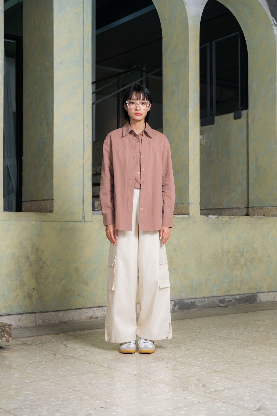 CARLA - 18045 IVA OVERSIZE BLOUSE WITH INNER