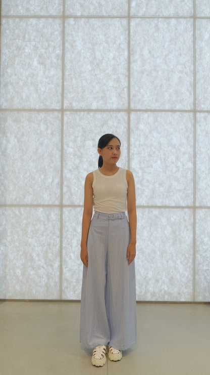 CARLA - 317445 JACINTA FLARE PANT WITH BELT