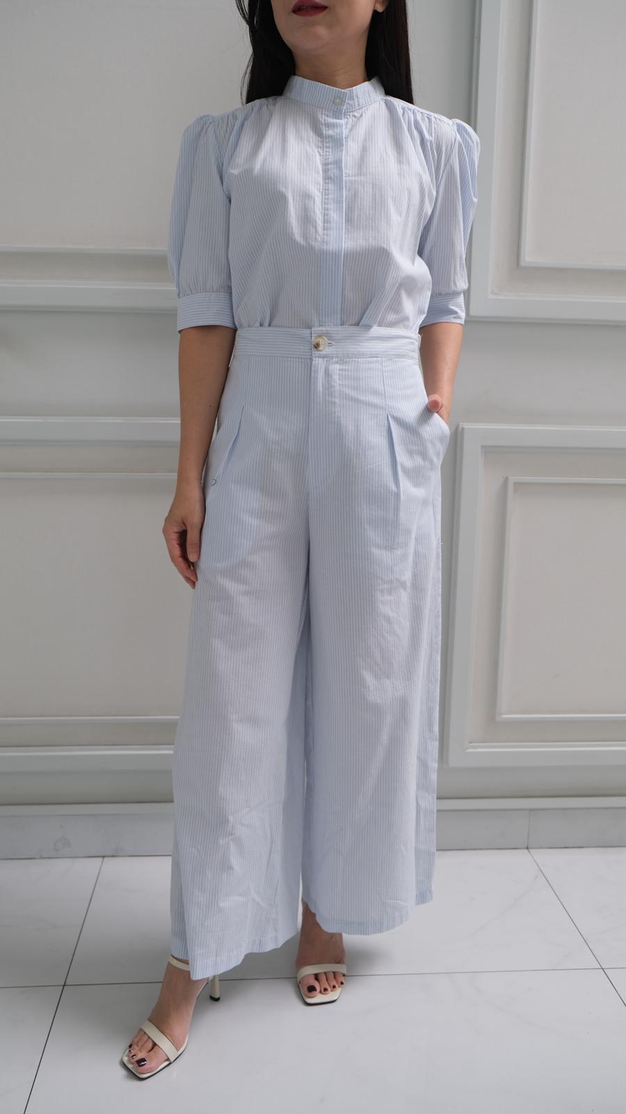 CARLA - 317446 JESICA STRIPE FLARE PANT